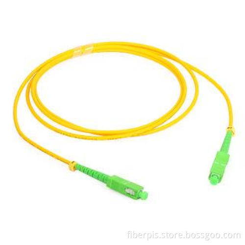CATV Network SC / APC Fiber Optical Patch Cord with G657A F